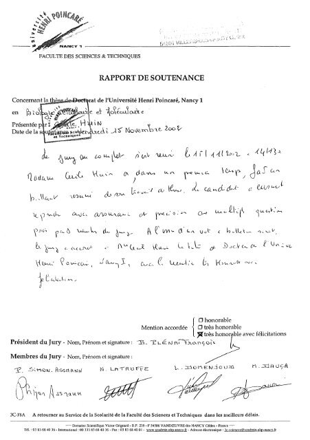 Ce document numérisé est le fruit d'un long travail approuvé par le ...