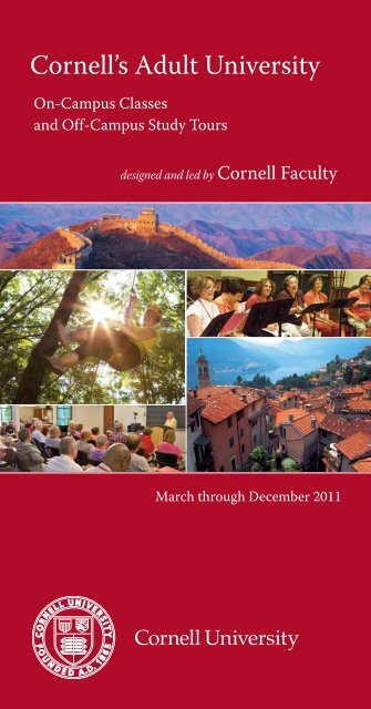 Cornell's Adult University - School of Continuing Education and ...