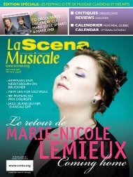 Festivals Guide La Scena Musicale