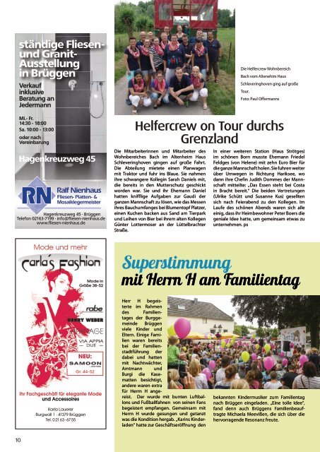 Stadtjournal Brüggen Juni 2014