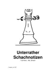 Unterrather Schachnotizen - TUS DÃƒÂ¼sseldorf-Nord eV