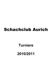 Gruppe A - Schachclub Aurich