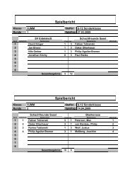 Spielbericht Spielbericht
