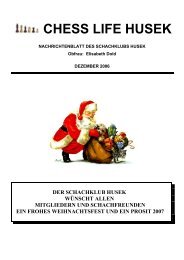 Dezember 2006 - Schachklub Husek Wien