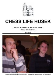 CHESS LIFE HUSEK MAI 2008 - Schachklub Husek Wien