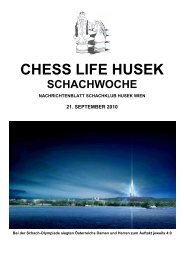 Woche 32 - Schachklub Husek Wien