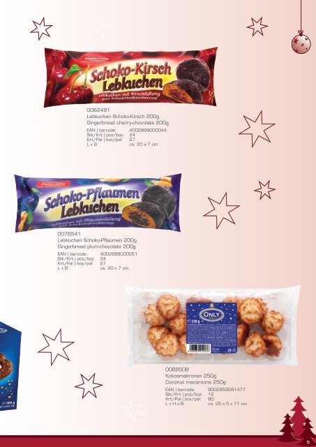 Lebkuchen Kokosmakronen