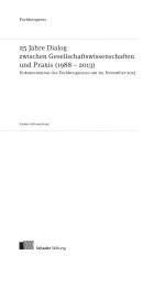 Kongressdokumentation als PDF-Datei - Schader-Stiftung