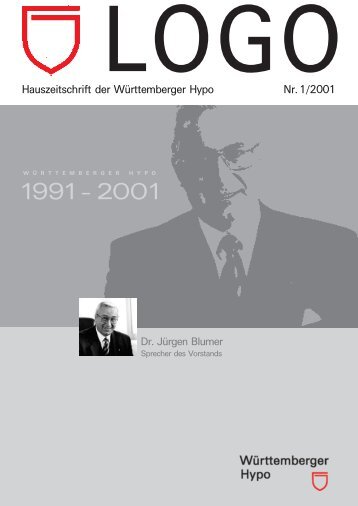 Hauszeitschrift der WÃƒÂ¼rttemberger Hypo Nr. 1/2001