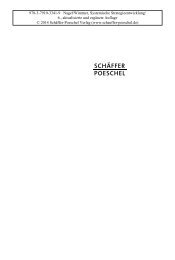 Leseprobe (PDF) - Schäffer-Poeschel Verlag GmbH