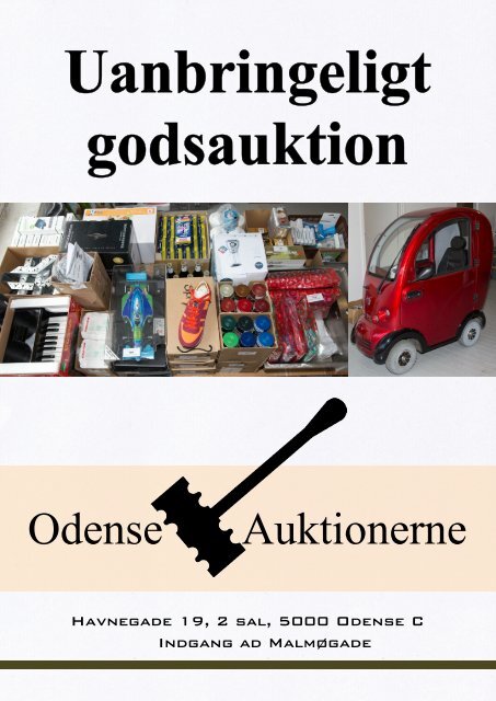 Uanbringeligt godsauktion