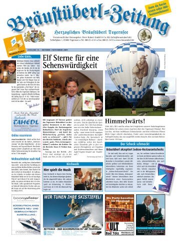 BSZ Ausgabe 36 - Bräustüberl Tegernsee