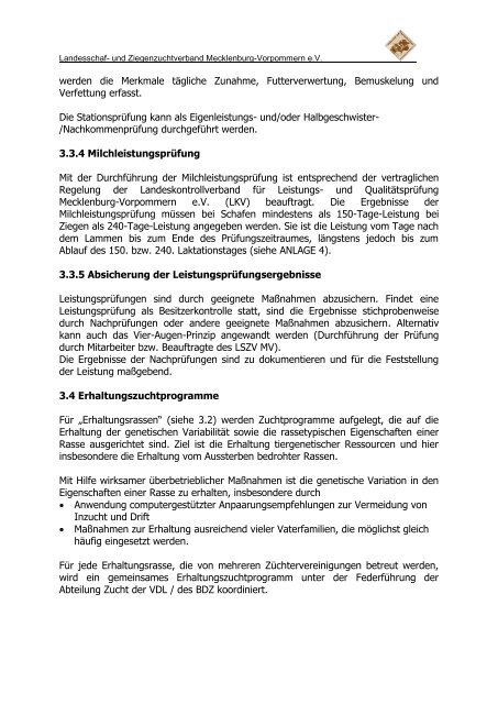 Zuchtbuchordnung - Landesschafzuchtverband Mecklenburg ...