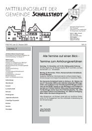 im Ortsteil Mengen - Gemeinde.Schallstadt