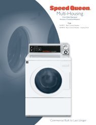 coin slide - Commercial Laundry Equipment Company