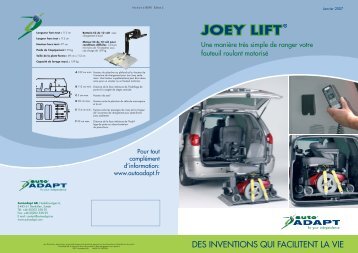 Joey lift - Handi Mobil