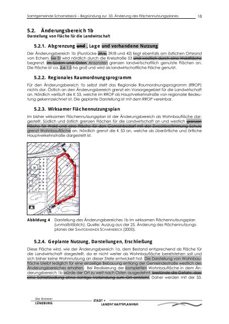 33. ÃƒÂ„nderung F-Plan Echem BegrÃƒÂ¼ndung - Samtgemeinde ...