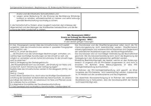 33. ÃƒÂ„nderung F-Plan Echem BegrÃƒÂ¼ndung - Samtgemeinde ...