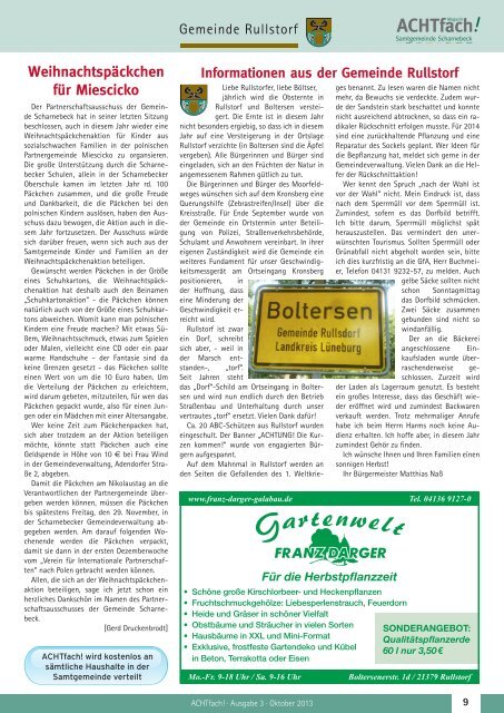 ACHTfach Ausgabe Oktober 2013 (pdf 14,55 MB) - Samtgemeinde ...
