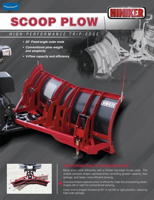 Scoop plow