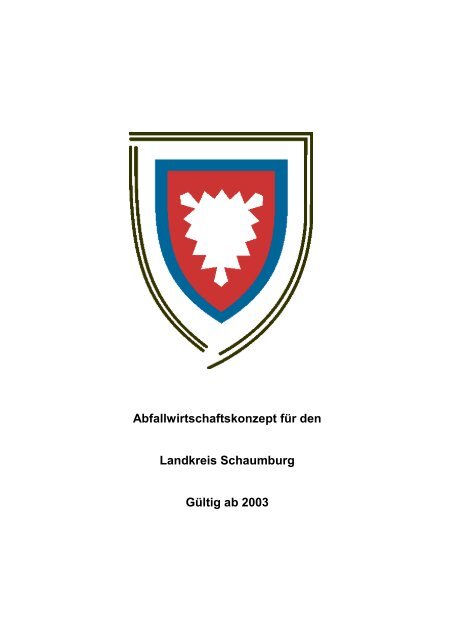 Abfallwirtschaftskonzept - Landkreis Schaumburg