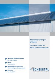 Kleinwind-Energie- anlagen - Schedetal Folien GmbH