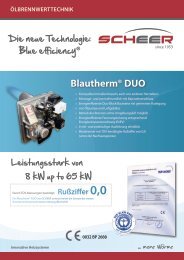BlauthermÂ® DUO - Scheer Heiztechnik GmbH