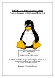 Nameserver Handbuch - Scheib