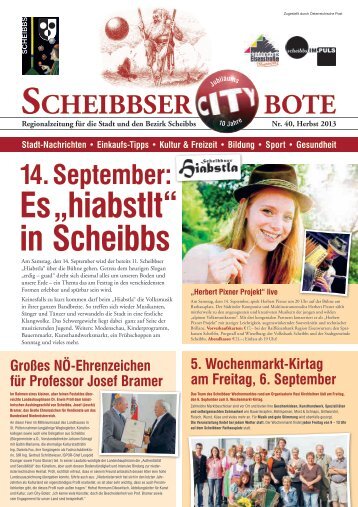 SCHEIBBSER BOTE