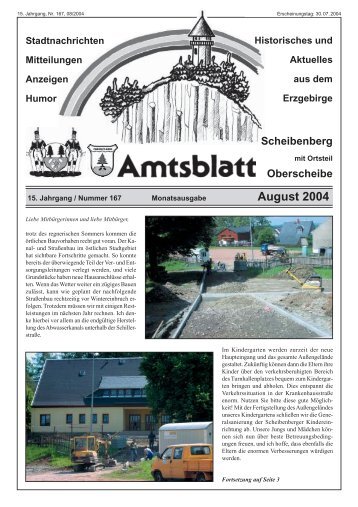 August 2004 - auf Scheibenberg.de