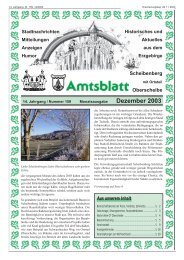 Dezember 2003 - auf Scheibenberg.de