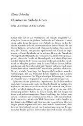 ChimÃ¤ren im Buch des Lebens. Jorge Luis Borges ... - Scheidewege