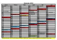 Kalender 2012