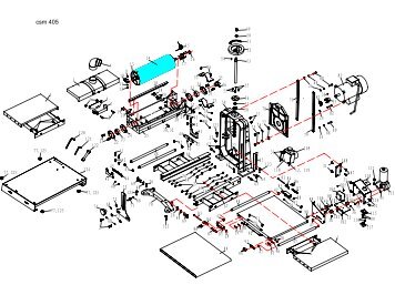 Zylinder-Schleifmaschine csm 405 - Scheppach