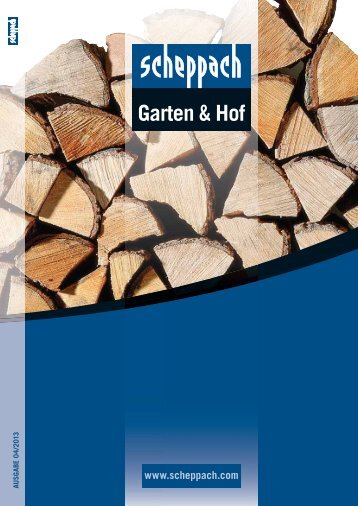 Katalog Garten und Hof - Scheppach