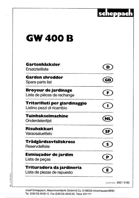 GW 400 B