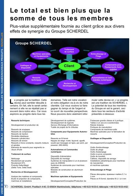 Groupe SCHERDEL - Scherdel GmbH