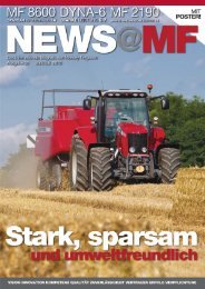 News@MF Ausgabe 32 (PDF 1,6 MB) - Landtechnik Scherndl-Figl