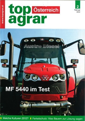 Traktortest Massey Ferguson 5440 top agrar ÃƒÂ–sterreich 2/2012 (PDF ...