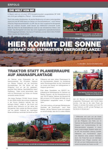 News@MF Ausgabe 31 (PDF 3,2 MB) - Landtechnik Scherndl-Figl