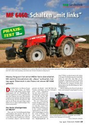 Traktortest Massey Ferguson 6460 top agrar ÃƒÂ–sterreich 4/2009 (PDF ...