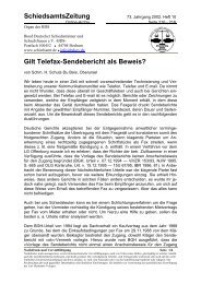 SchiedsamtsZeitung Gilt Telefax-Sendebericht als Beweis? - Bund ...