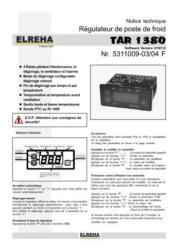 TAR 1380 - Elreha