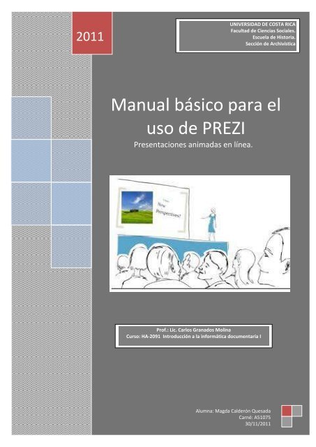 Manual básico para el uso de PREZI