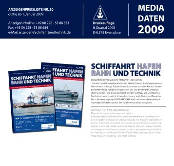 SUT_Mediadaten09_mai.. - Schiffahrt und Technik