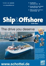 The drive you deserve - Schiff & Hafen