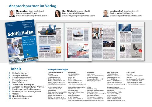 Mediadaten 2013 als pdf - Schiff & Hafen