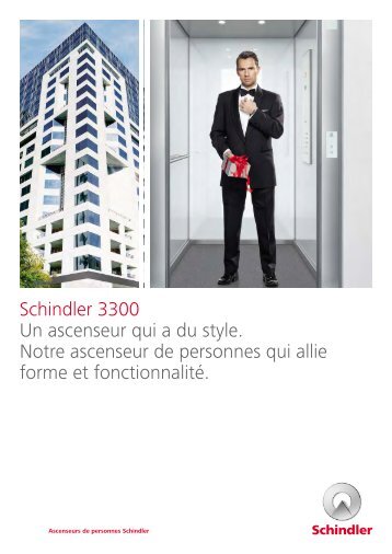 Schindler 3300 Ascenseurs de personnes pour ... - Schindler Group