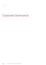 Corporate Governance - Schindler Group