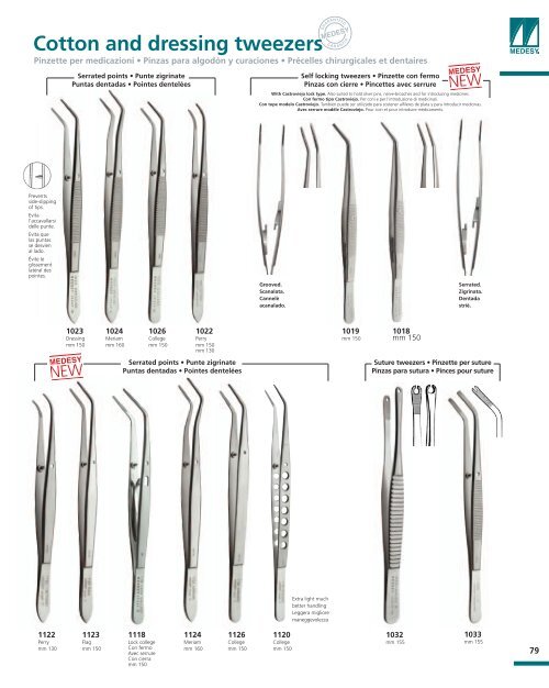 Tissue - Periodontal tweezers - Cliveste